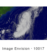 #10017 Picture Of Tropical Depression Two