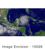#10026 Picture Of Hurricane Emily