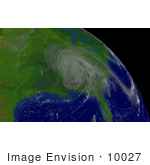 #10027 Picture Of Tropical Depression Dennis