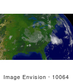 #10064 Picture Of Tropical Depression Dennis
