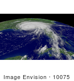 #10075 Picture Of Hurricane Dennis