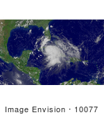 #10077 Picture Of Hurricane Dennis