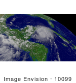 #10099 Picture Of Hurricane Emily