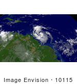#10115 Picture Of Tropical Storm Emily