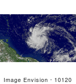 #10120 Picture Of Tropical Storm Emily