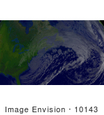 #10143 Picture Of Hurricane Wilma Near Halifax