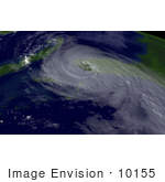 #10155 Picture Of Hurricane Wilma