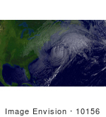 #10156 Picture Of Hurricane Wilma Near Cape Hatteras