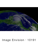 #10191 Picture Of Hurricane Wilma By Cozumel