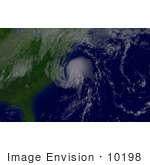 #10198 Picture Of Hurricane Ophelia By Cape Hatteras