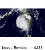 #10238 Picture Of Hurricane Charley