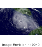 #10242 Picture Of Hurricane Charley