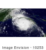 #10253 Picture Of Hurricane Charley