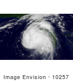 #10257 Picture Of Hurricane Charley