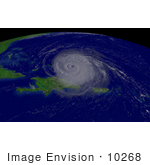 #10268 Picture Of Hurricane Frances