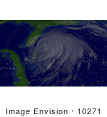 #10271 Picture Of Hurricane Frances