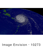 #10273 Picture Of Hurricane Frances