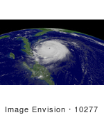#10277 Picture Of Hurricane Frances