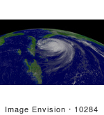 #10284 Picture Of Hurricane Frances