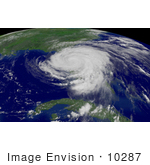 #10287 Picture Of Hurricane Frances