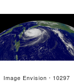 #10297 Picture Of Hurricane Frances