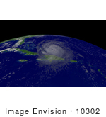 #10302 Picture Of Hurricane Frances