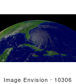 #10306 Picture Of Hurricane Frances
