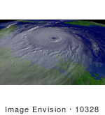 #10328 Picture Of Hurricane Ivan
