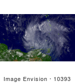 #10393 Picture Of Tropical Depression Three