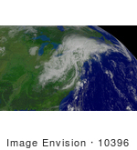 #10396 Picture Of Tropical Depression Frances
