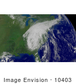 #10403 Picture Of Tropical Depression Frances