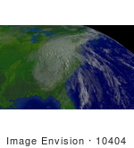 #10404 Picture Of Tropical Depression Frances