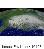 #10407 Picture Of Tropical Depression Ivan