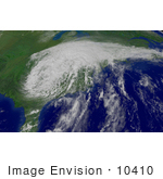 #10410 Picture Of Tropical Depression Frances