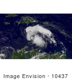 #10437 Picture Of Tropical Storm Charley
