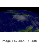 #10438 Picture Of Tropical Storm Charley