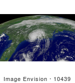 #10439 Picture Of Tropical Storm Gaston