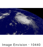#10440 Picture Of Tropical Storm Danielle