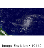 #10442 Picture Of Tropical Storm Frances