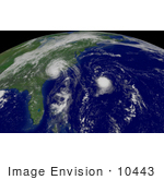 #10443 Picture Of Tropical Storm Gaston