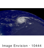 #10444 Picture Of Tropical Storm Frances