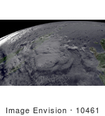 #10461 Picture Of Tropical Storm Claudette