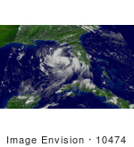 #10474 Picture Of Tropical Storm Erika
