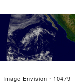 #10479 Picture Of Tropical Depression Enrique