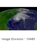 #10485 Picture Of Tropical Storm Claudette