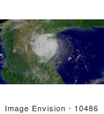 #10486 Picture Of Tropical Storm Erika