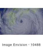 #10488 Picture Of Typhoon Etau
