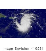 #10531 Picture Of Tropical Storm Jeanne