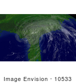 #10533 Picture Of Tropical Storm Jeanne