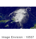 #10537 Picture Of Tropical Storm Jeanne